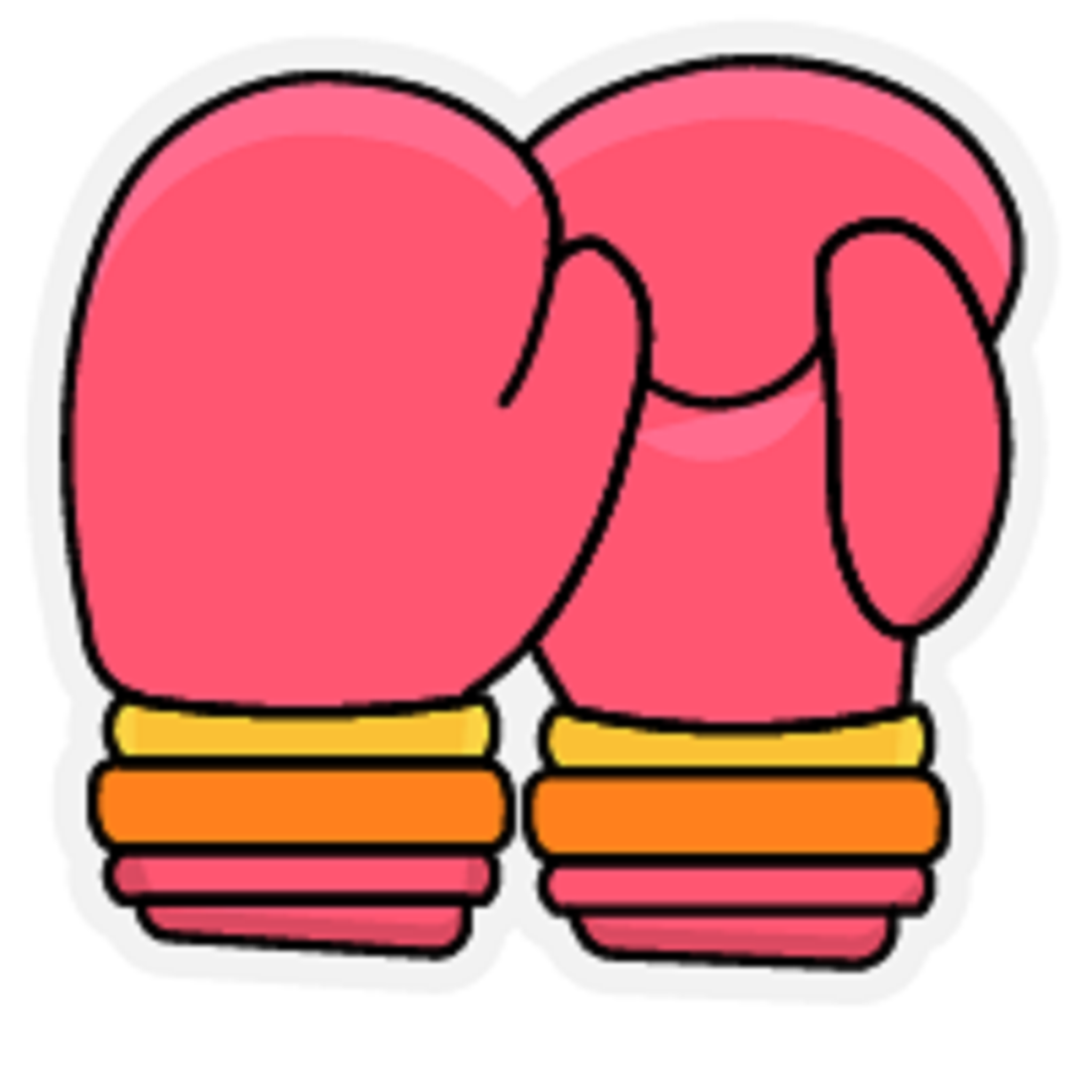 Inspirational Quote Boxing Gloves Motivational Sticker Vinyl Decal Motivation Stickers- 5" Vinyl Sticker Waterproof