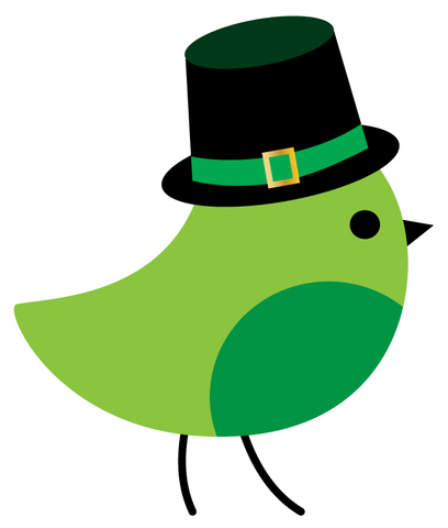 Inspirational Quote St Patrick Day Birds Motivational Sticker Vinyl Decal Motivation Stickers- 5