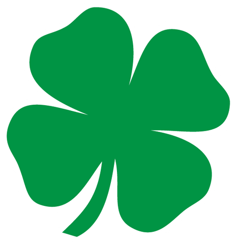 Inspirational Quote Shamrock Lucky Icon Motivational Sticker Vinyl Decal Motivation Stickers- 5