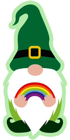 Inspirational Quote St. Patrick Holding Rainbow Motivational Sticker Vinyl Decal Motivation Stickers- 5