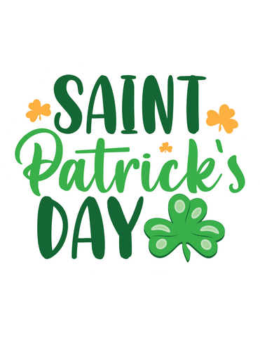 Inspirational Quote Saint Patric's Day. Motivational Sticker Vinyl Decal Motivation Stickers- 5