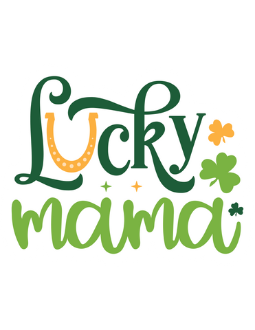 Inspirational Quote Lucky Mama Motivational Sticker Vinyl Decal Motivation Stickers- 5