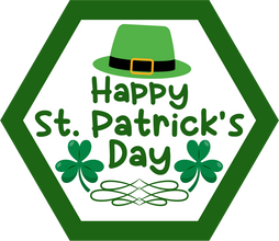 Inspirational Quote Happy St. Patricks's Day Sticker Motivational Sticker Vinyl Decal Motivation Stickers- 5