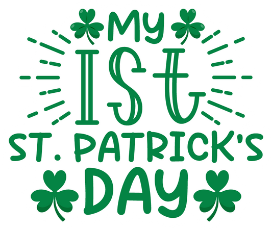 Inspirational Quote My i St St.Patrick's Day. Motivational Sticker Vinyl Decal Motivation Stickers- 5" Vinyl Sticker Waterproof