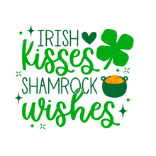 Inspirational Quote Irish Kiss Shamorack Wishes. Motivational Sticker Vinyl Decal Motivation Stickers- 5