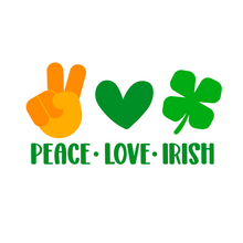 Inspirational Quote Peach Love Irish. Motivational Sticker Vinyl Decal Motivation Stickers- 5