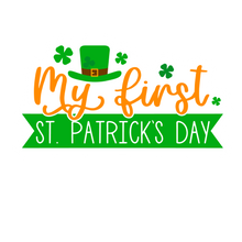 Inspirational Quote My First St Patrick's Day. Motivational Sticker Vinyl Decal Motivation Stickers- 5