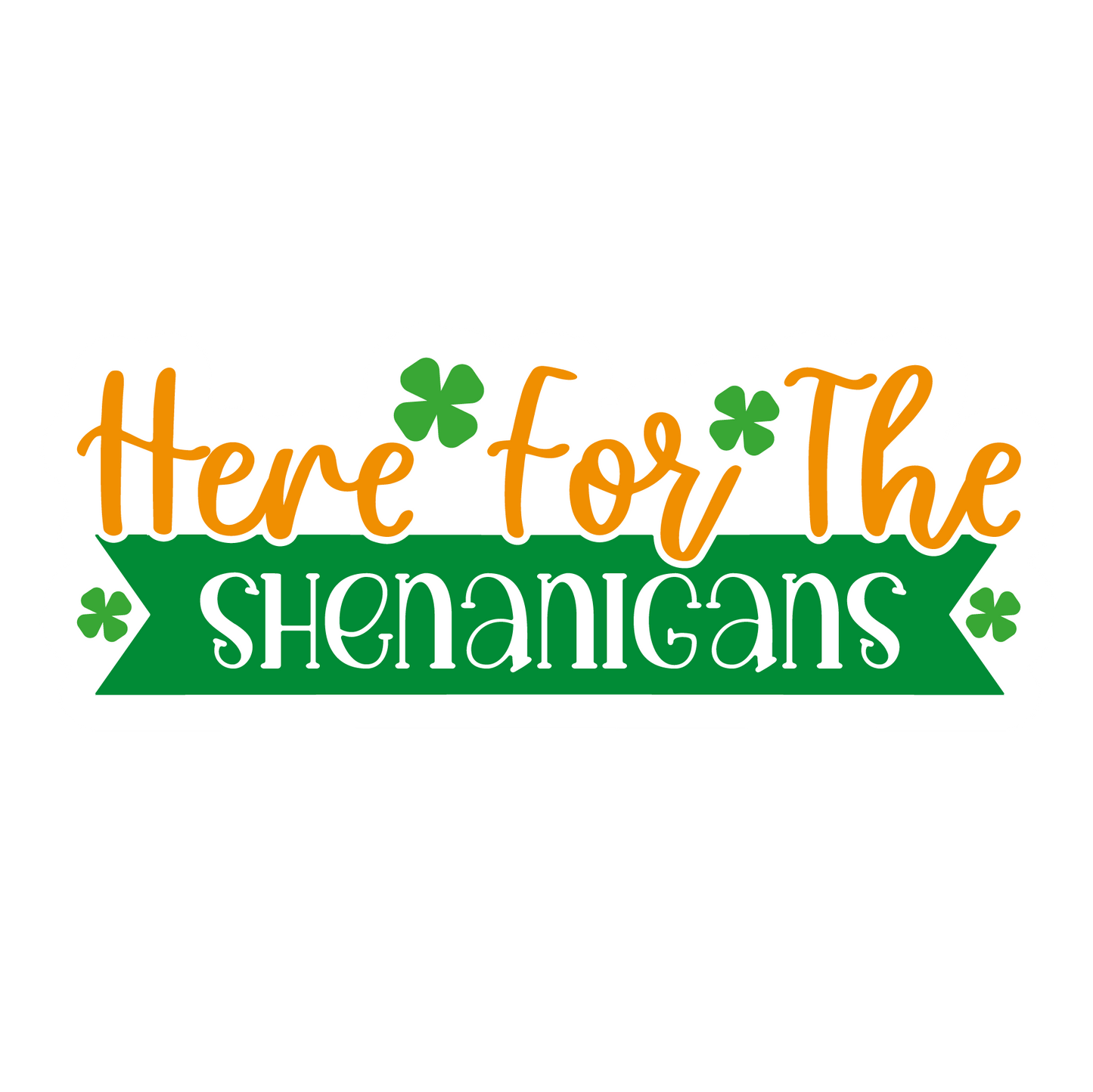 Inspirational Quote Here for The Shenanigans. Motivational Sticker Vinyl Decal Motivation Stickers- 5" Vinyl Sticker Waterproof