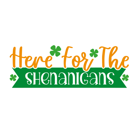 Inspirational Quote Here for The Shenanigans. Motivational Sticker Vinyl Decal Motivation Stickers- 5