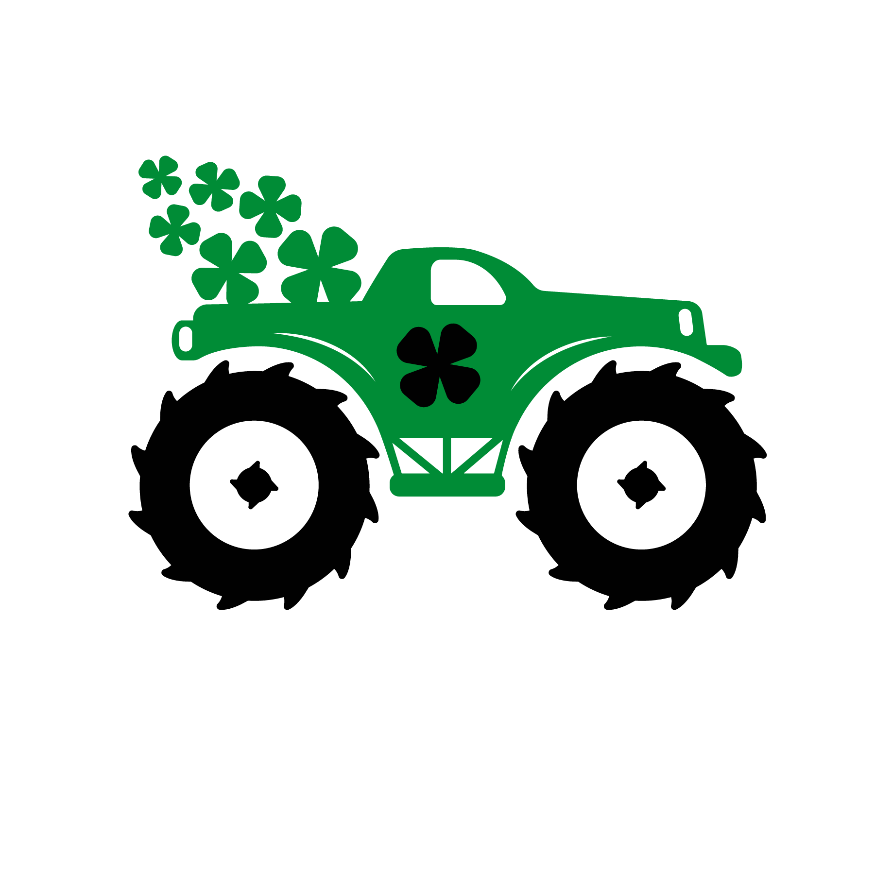 Inspirational Quote Green Tractor. Motivational Sticker Vinyl Decal Motivation Stickers- 5" Vinyl Sticker Waterproof