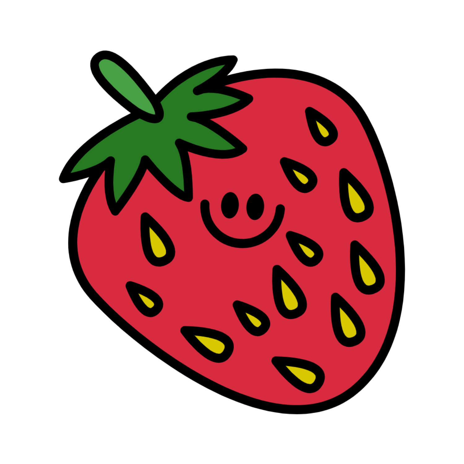 Inspirational Quote "Strawberry" Motivational Sticker Vinyl Decal Motivation Stickers- 5" Vinyl Sticker Waterproof