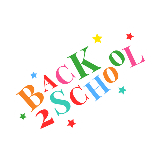 Inspirational Quote "Back 2 School" Motivational Sticker Vinyl Decal Motivation Stickers- 5" Vinyl Sticker Waterproof