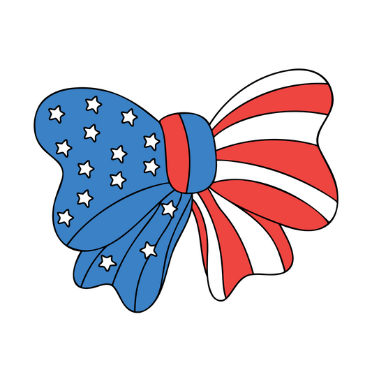 Inspirational Quote ""American Flag Bow"" Motivational Sticker Vinyl Decal Motivation Stickers- 5" Vinyl Sticker Waterproof