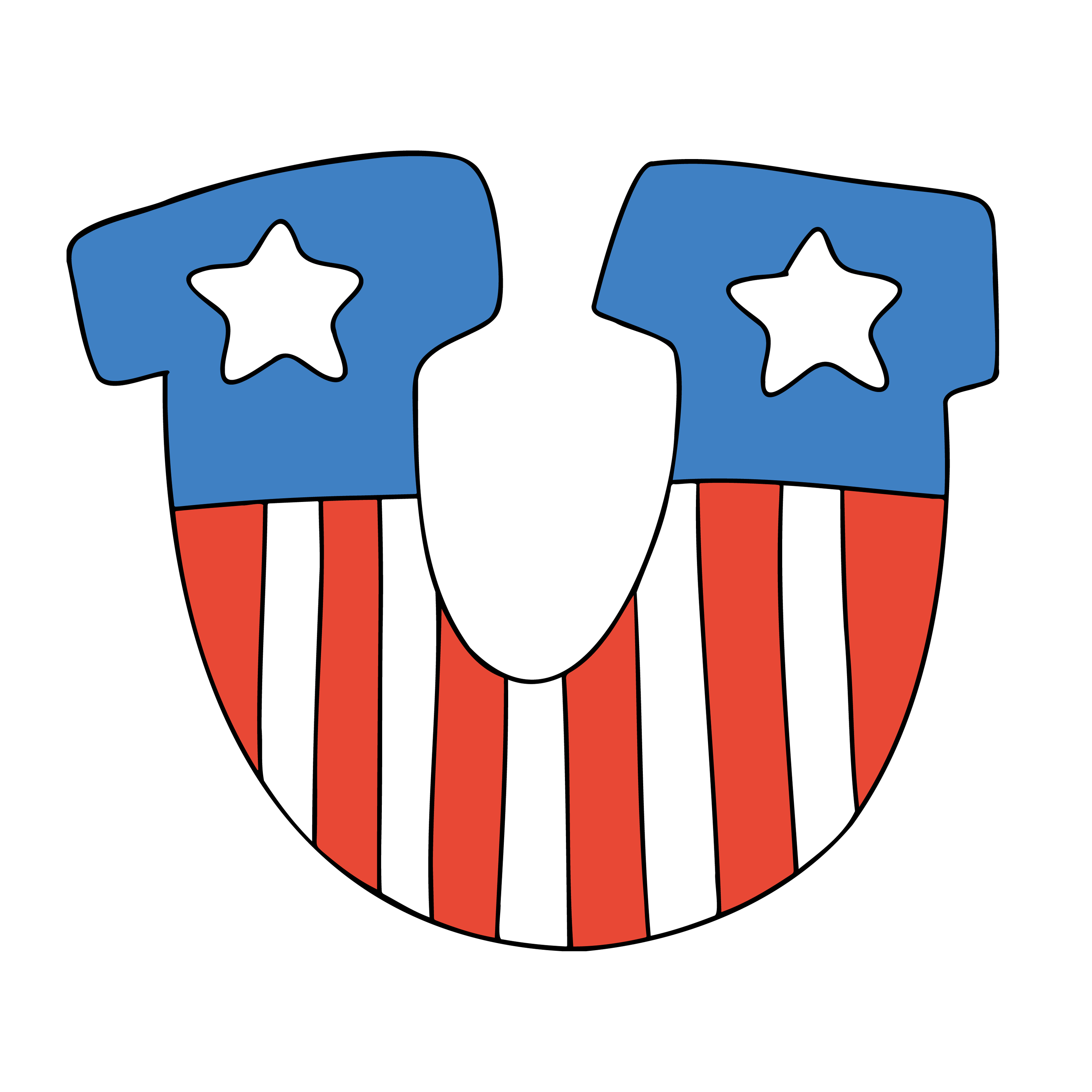 Inspirational Quote "USA Flag U with Stars" Motivational Sticker Vinyl Decal Motivation Stickers- 5" Vinyl Sticker Waterproof
