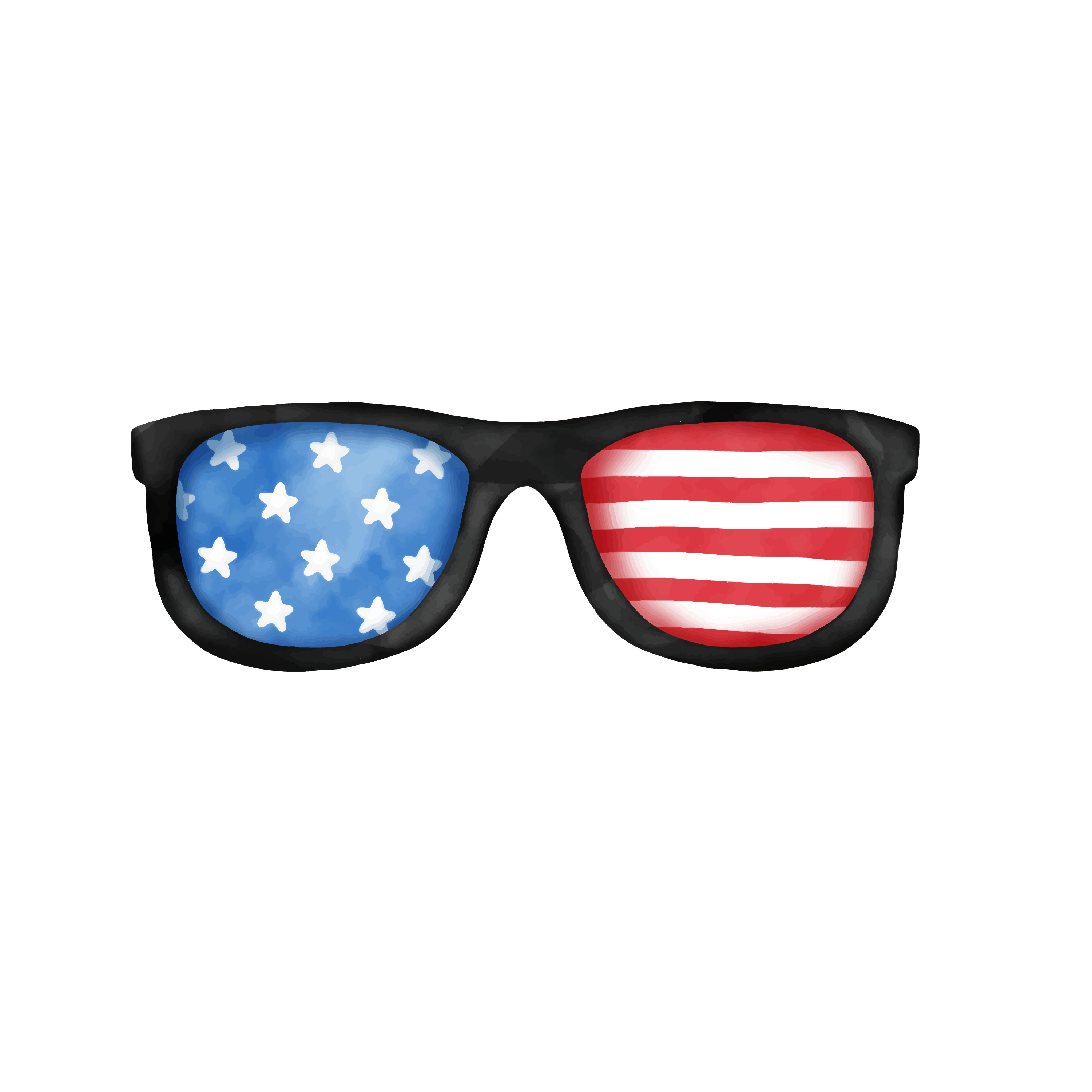 Inspirational Quote "USA Glasses" Motivational Sticker Vinyl Decal Motivation Stickers- 5" Vinyl Sticker Waterproof