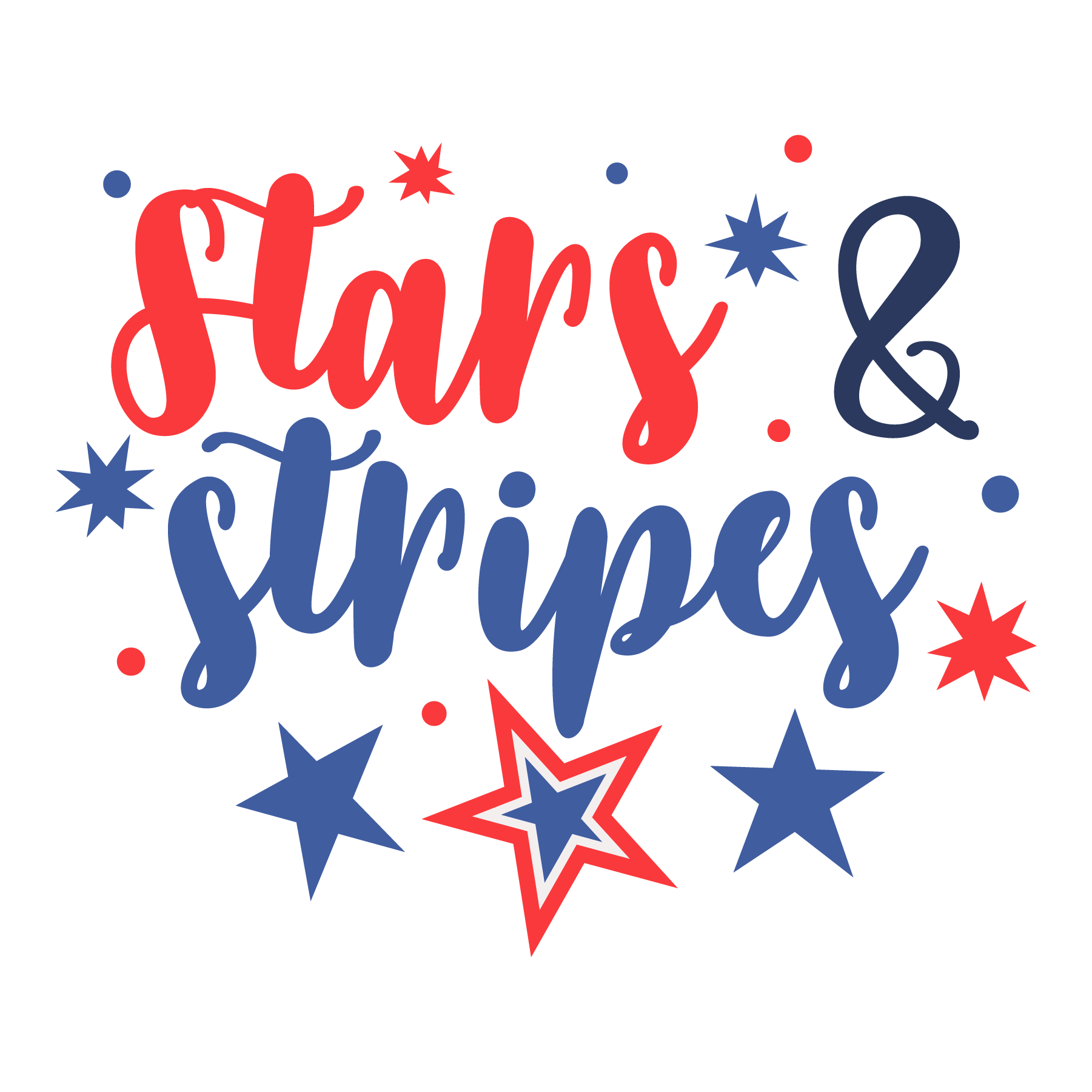 Inspirational Quote "Stars and Stripes-" Motivational Sticker Vinyl Decal Motivation Stickers- 5" Vinyl Sticker Waterproof