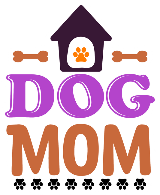 Inspirational Quote Dog Mom Home Bones Motivational Sticker Vinyl Decal Motivation Stickers- 5" Vinyl Sticker Waterproof