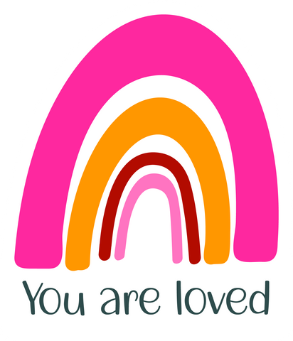 Inspirational Quote You are Loved Motivational Sticker Vinyl Decal Motivation Stickers- 5