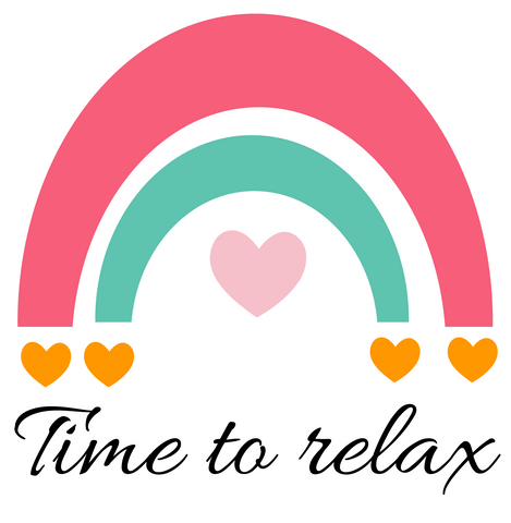 Inspirational Quote Time to Relax Motivational Sticker Vinyl Decal Motivation Stickers- 5