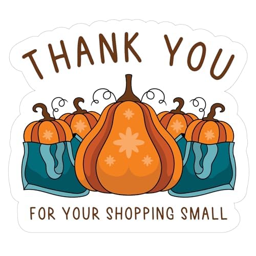 Inspirational Quote "Thank You For Your Shopping Small" Motivational Sticker Vinyl Decal Motivation Stickers- 5" Vinyl Sticker Waterproof