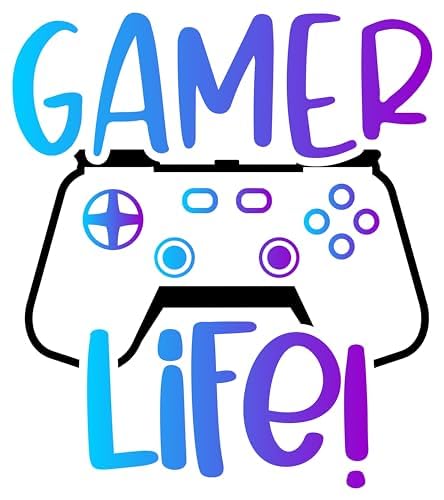 Inspirational Quote Gamer Life Motivational Sticker Vinyl Decal Motivation Stickers- 5" Vinyl Sticker Waterproof