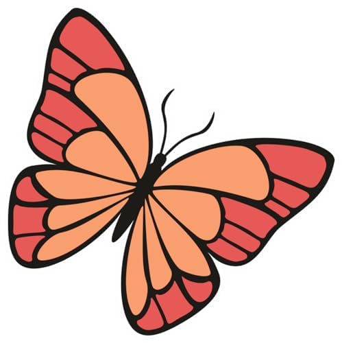 Inspirational Quote "Monarch butterfly" Motivational Sticker Vinyl Decal Motivation Stickers- 5" Vinyl Sticker Waterproof