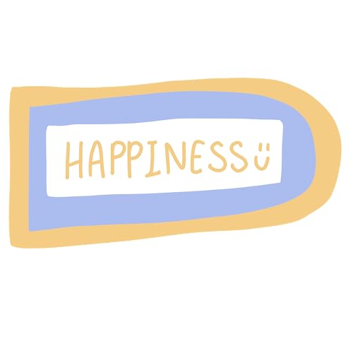 Inspirational Quote Happiness Motivational Sticker Vinyl Decal Motivation Stickers- 5" Vinyl Sticker Waterproof