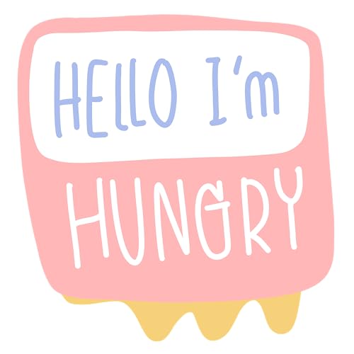 Inspirational Quote Hello I'm Hungry Motivational Sticker Vinyl Decal Motivation Stickers- 5" Vinyl Sticker Waterproof