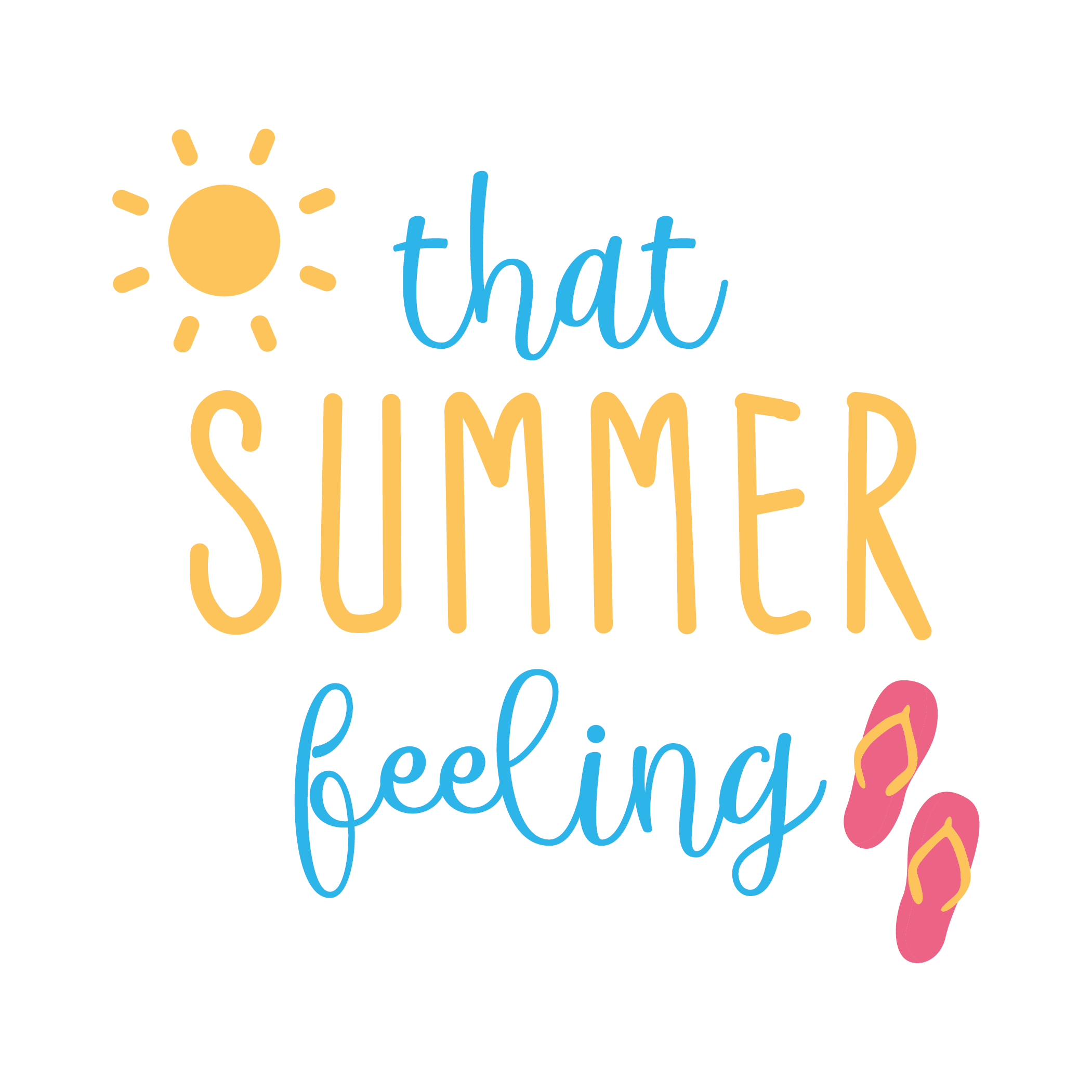 Inspirational Quote "That Summer feeling" Motivational Sticker Vinyl Decal Motivation Stickers- 5" Vinyl Sticker Waterproof