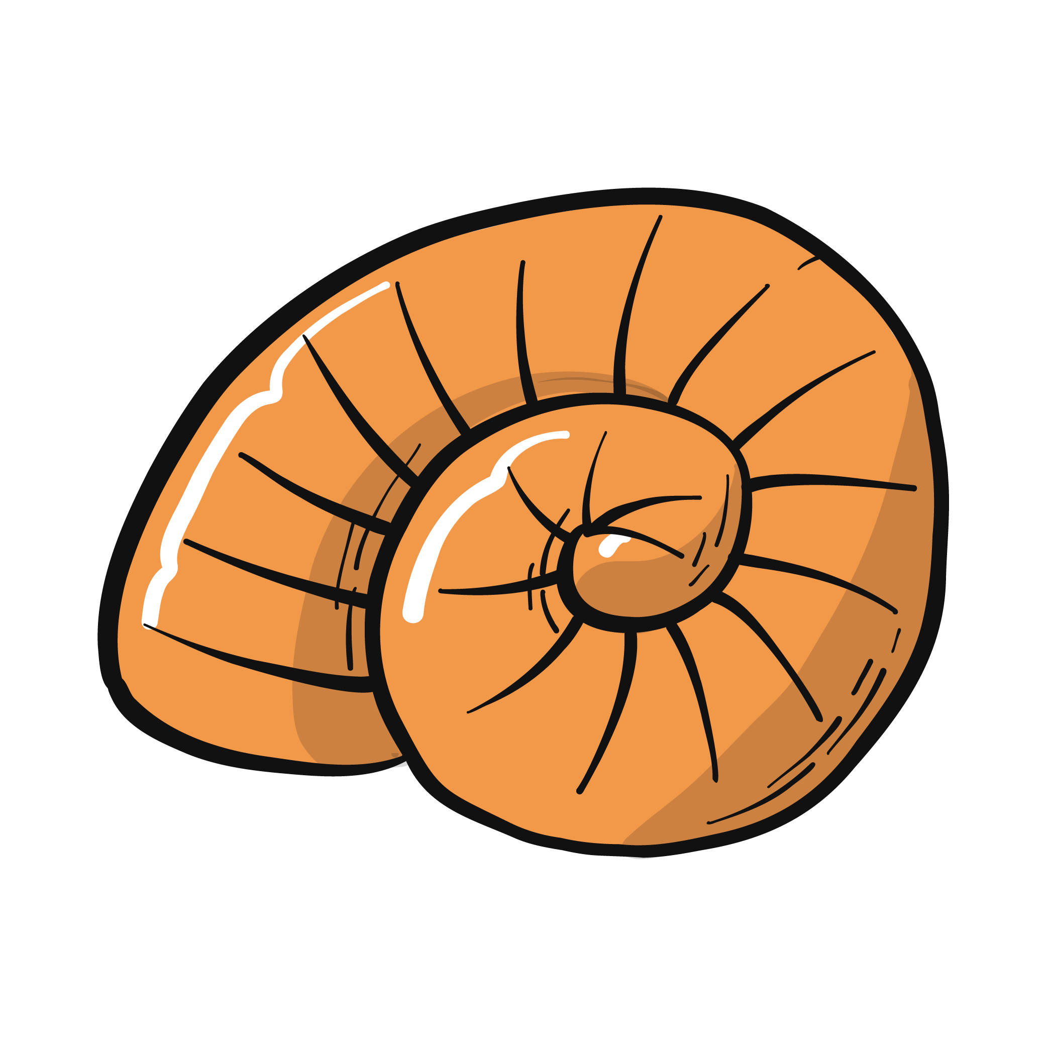 Inspirational Quote "Orange Snail Shell" Motivational Sticker Vinyl Decal Motivation Stickers- 5" Vinyl Sticker Waterproof