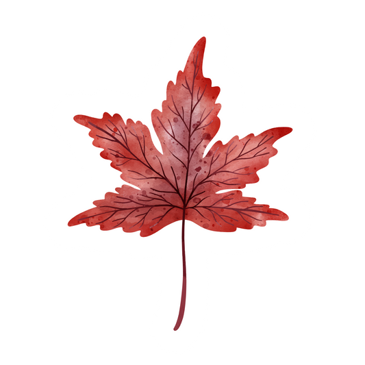 Inspirational Quote Redish Maple Leaf Motivational Sticker Vinyl Decal Motivation Stickers- 5" Vinyl Sticker Waterproof