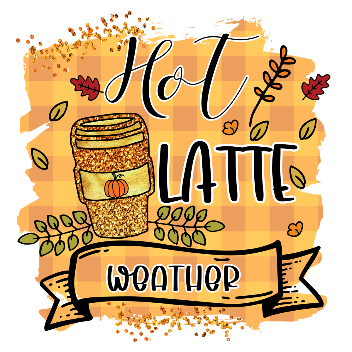 Inspirational Quote Hot Latte Weather Motivational Sticker Vinyl Decal Motivation Stickers- 5" Vinyl Sticker Waterproof