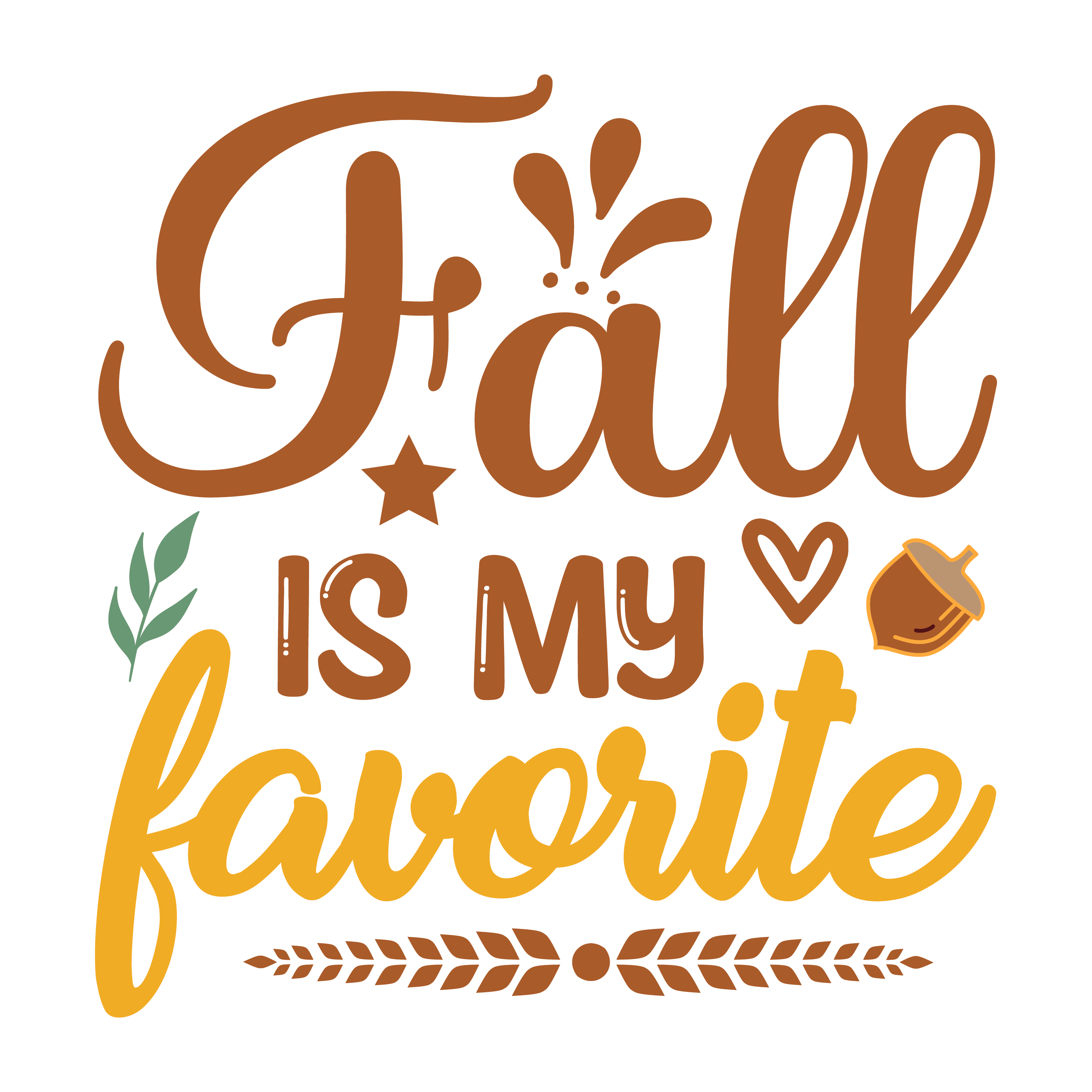Inspirational Quote Fall Is My Fovorite Motivational Sticker Vinyl Decal Motivation Stickers- 5" Vinyl Sticker Waterproof