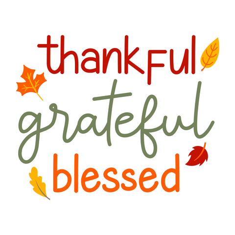 Inspirational Quote ThankFul Grateful Blessed Lovely Gift Motivational Sticker Vinyl Decal Motivation Stickers- 5