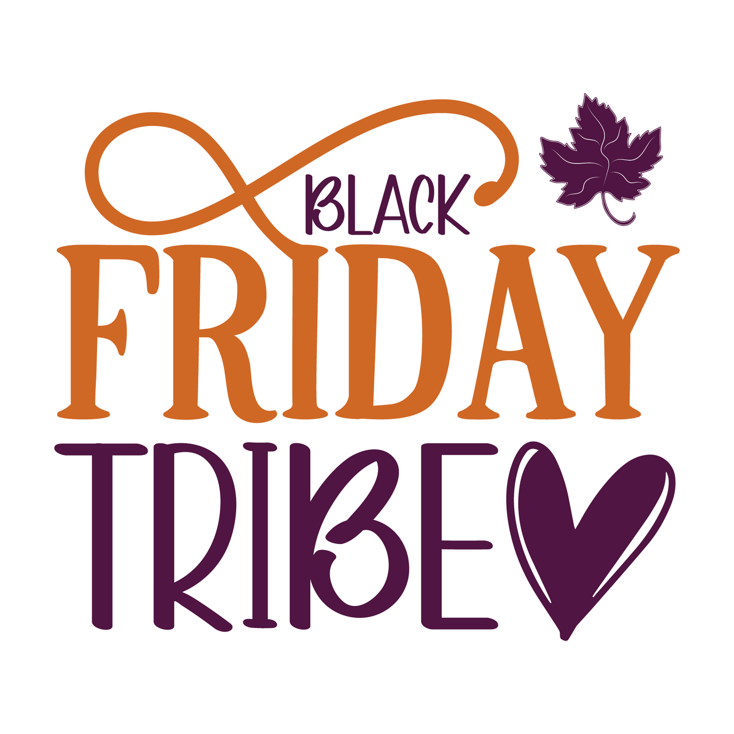 Inspirational Quote Black Friday Tribe Motivational Sticker Vinyl Decal Motivation Stickers- 5" Vinyl Sticker Waterproof