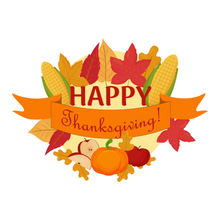 Inspirational Quote Happy Thanksgiving! Red Leaf Motivational Sticker Vinyl Decal Motivation Stickers- 5