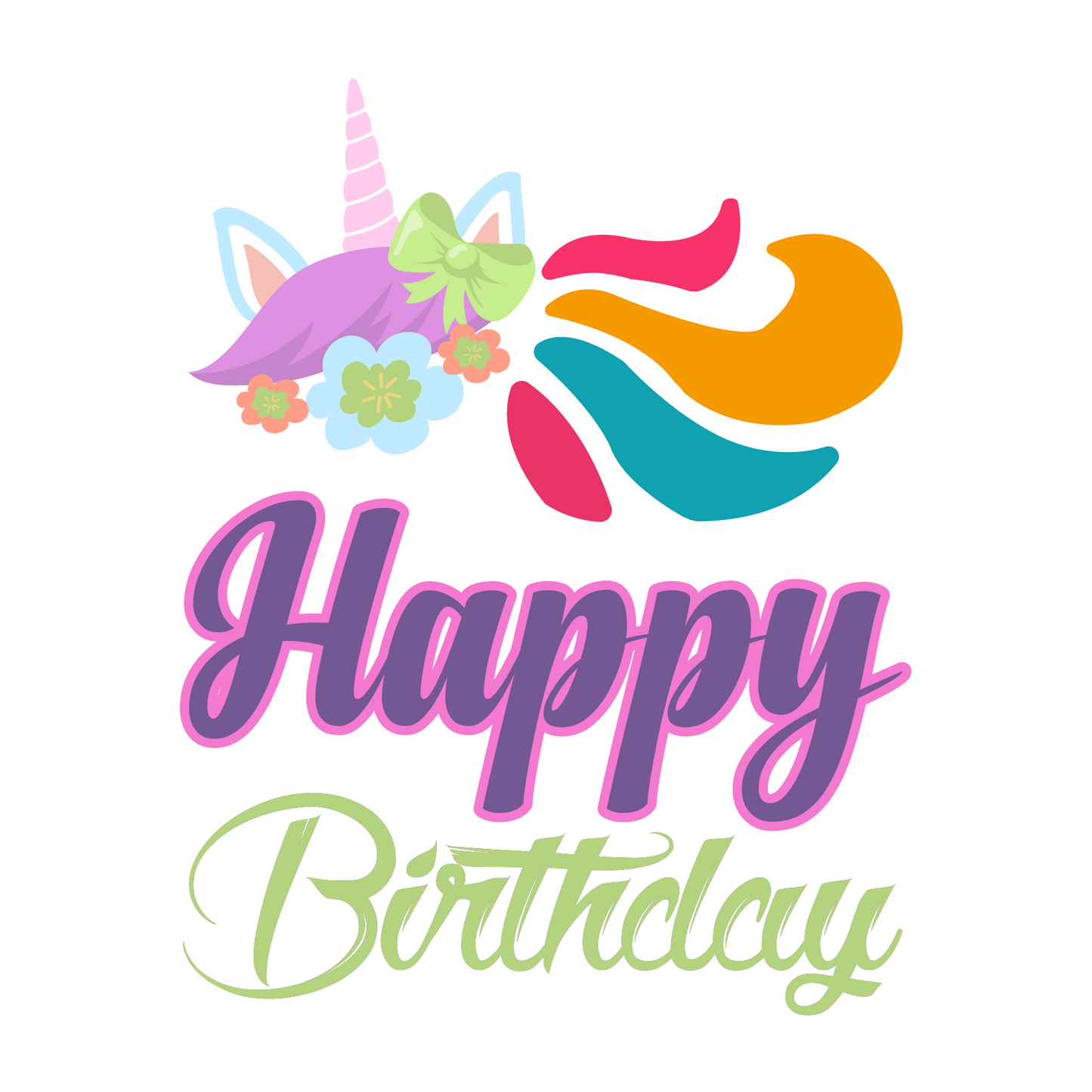 Inspirational Quote "Happy BithDay" Motivational Sticker Vinyl Decal Motivation Stickers- 5" Vinyl Sticker Waterproof