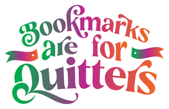 Inspirational Quote Bookmarks Are For Quitters Motivational Sticker Vinyl Decal Motivation Stickers- 5