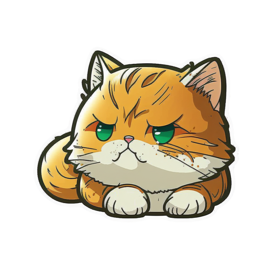 Inspirational Quote "Exotic Shorthair Cat" Motivational Sticker Vinyl Decal Motivation Stickers- 5" Vinyl Sticker Waterproof