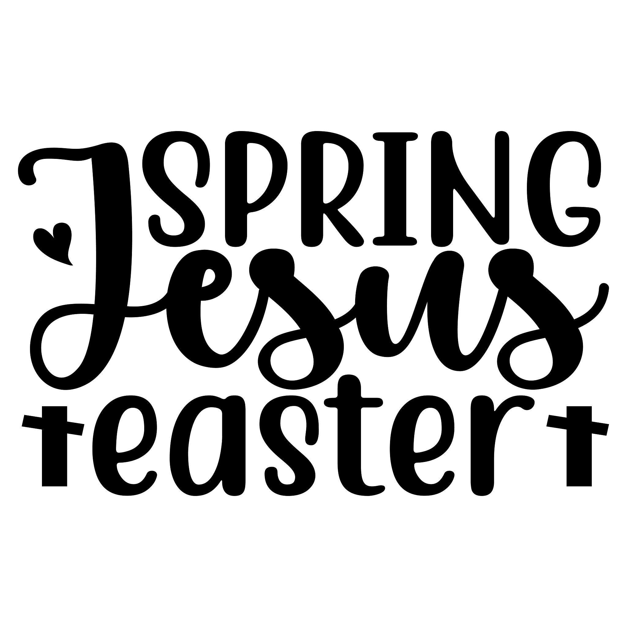Inspirational Quote "Spring Jesus easter" Motivational Sticker Vinyl Decal Motivation Stickers- 5" Vinyl Sticker Waterproof