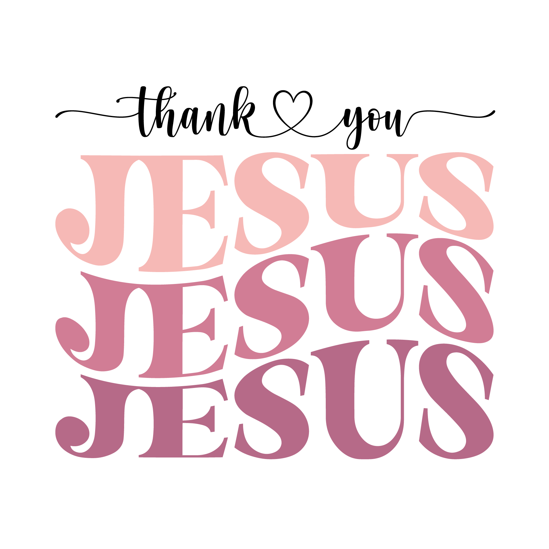 Inspirational Quote "Thank You Jesus, Sticker Gift" Motivational Sticker Vinyl Decal Motivation Stickers- 5" Vinyl Sticker Waterproof
